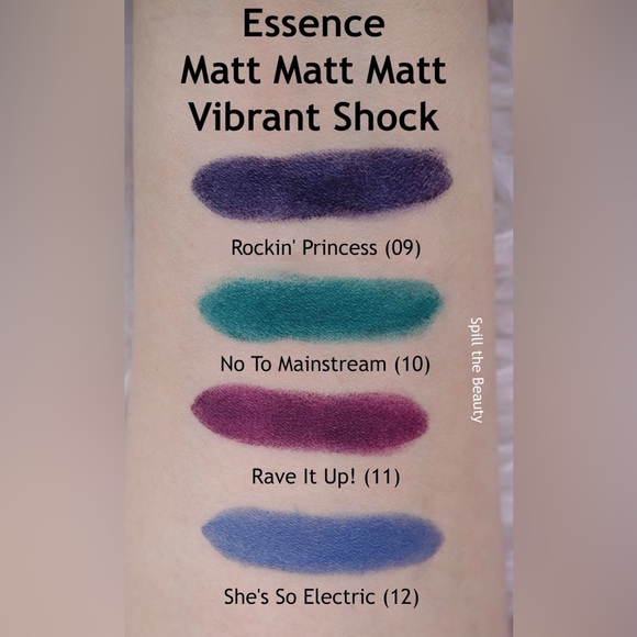 Lot of 3 Essence Vibrant Shock Matt Lipsticks - Picture 2 of 12